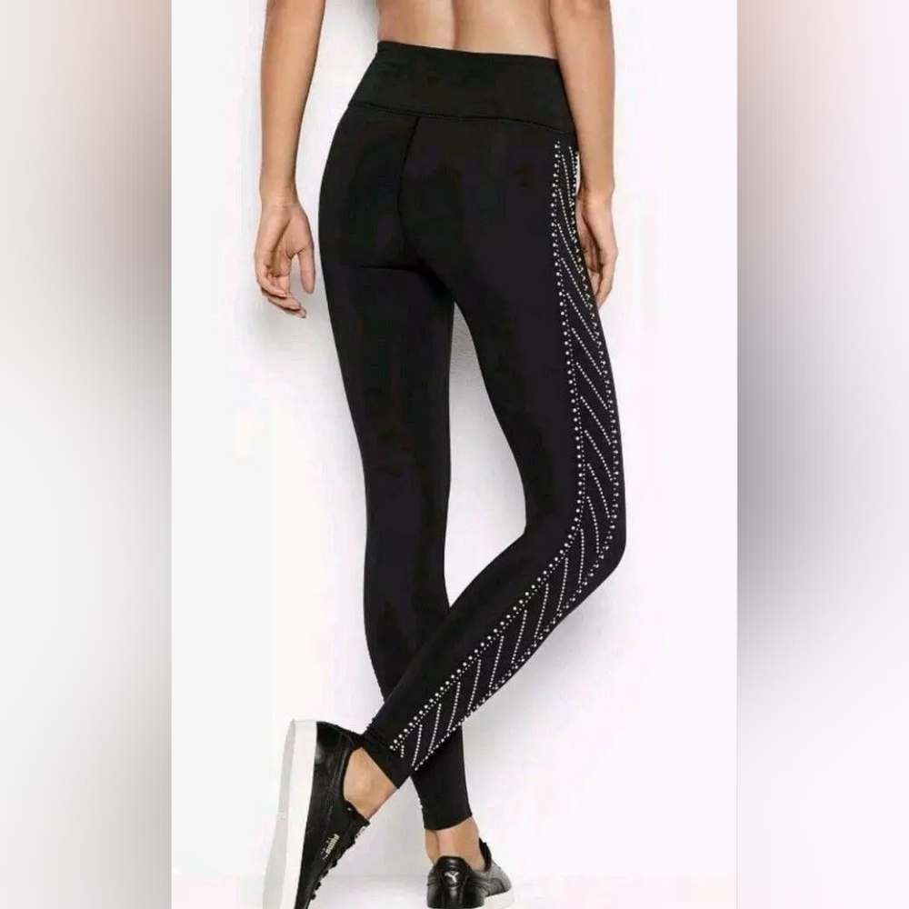 Victoria's Secret Knockout Tight rare Black Pearl details XS